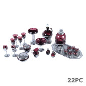 CAMBRIDGE FARBER AMETHYST GLAS