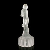CAMBRIDGE GLASS FLOWER FROG, B
