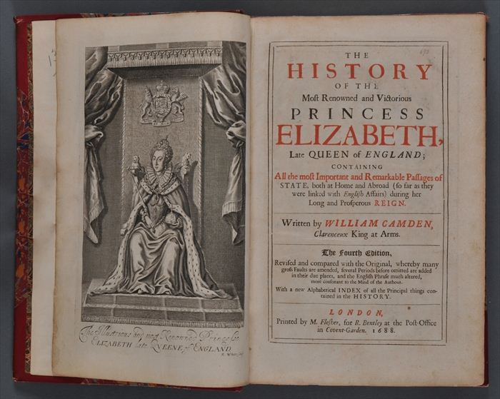 CAMDEN WILLIAM. "THE HISTORY OF THE