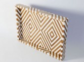 CAMEL BONE AND MANGO WOOD GEOM