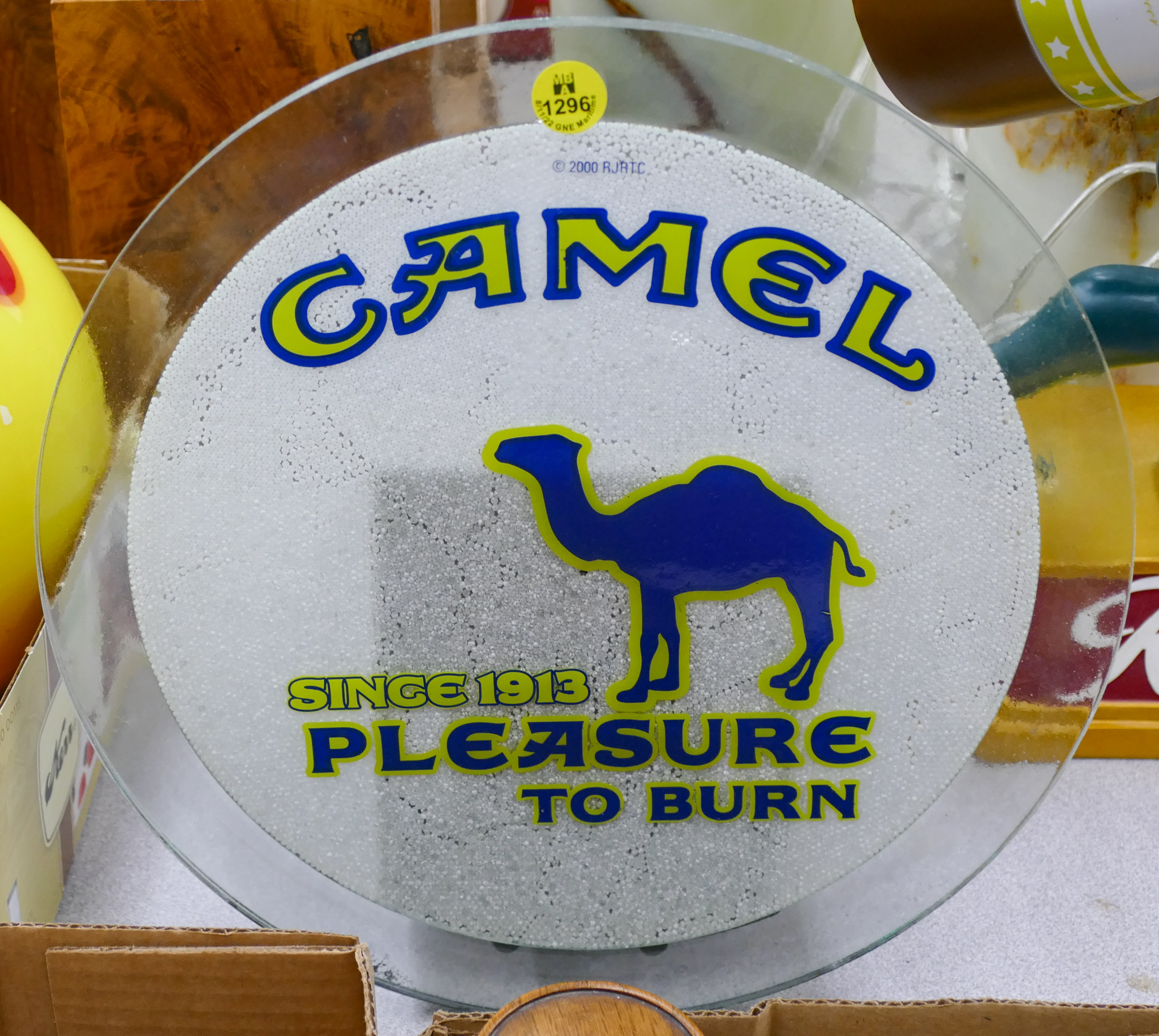 Camel Cigerettes Lighted Counter