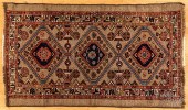 CAMEL HAIR THROW RUG, EARLY 20