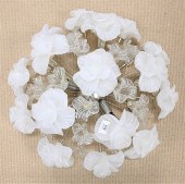 CAMER GLASS FLORAL HANGING LIG