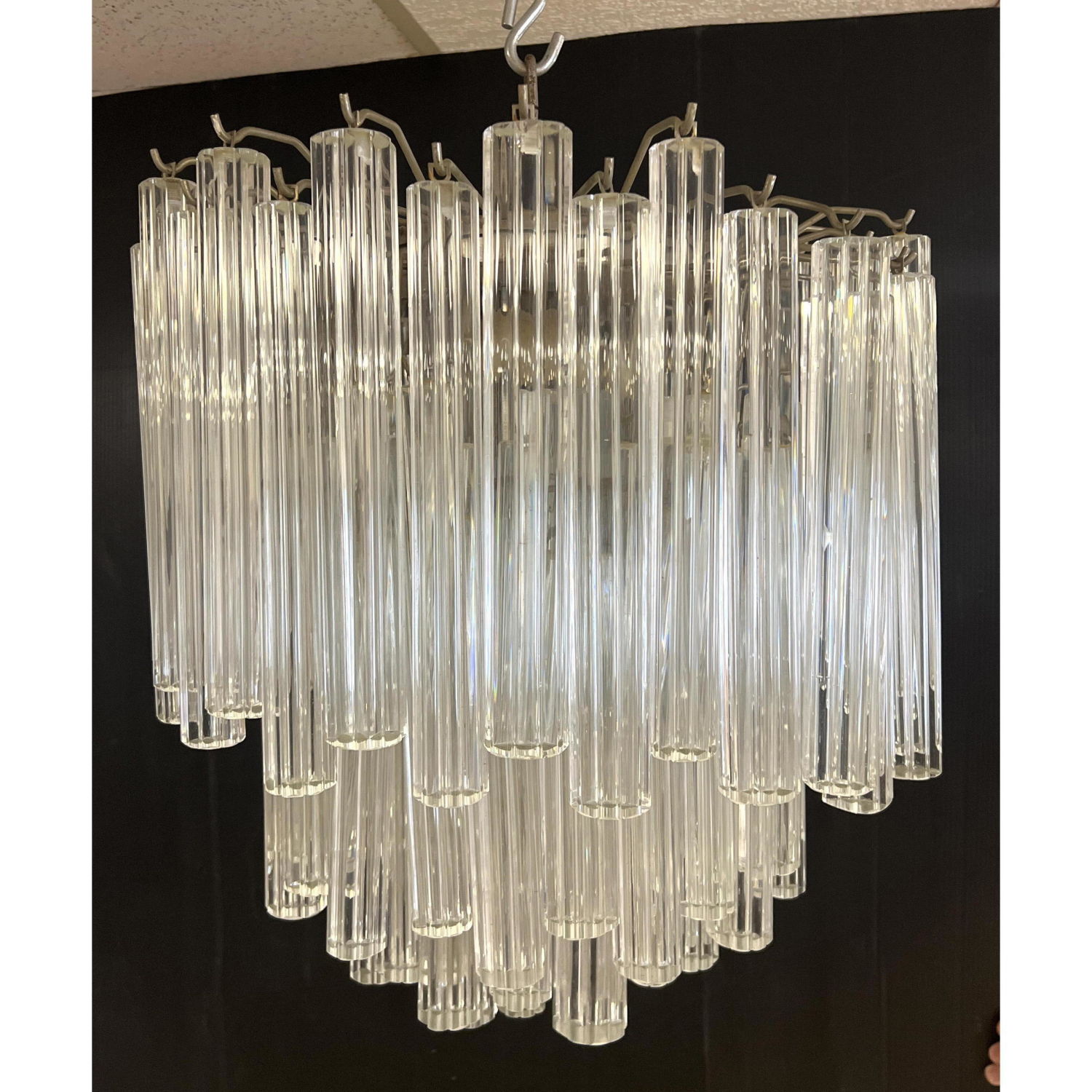 CAMER GLASS Italian Chandelier.