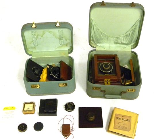 CAMERA and parts  fifteen pieces: