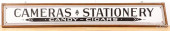 CAMERAS STATIONARY CANDY CIGAR