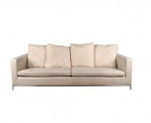 CAMERICH MODERN LINEN SOFAwith