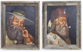CAMERON BLAGG TWO OILS ON CANV