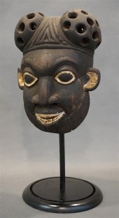 CAMEROON BAMUN/BAMILEKE WOOD M