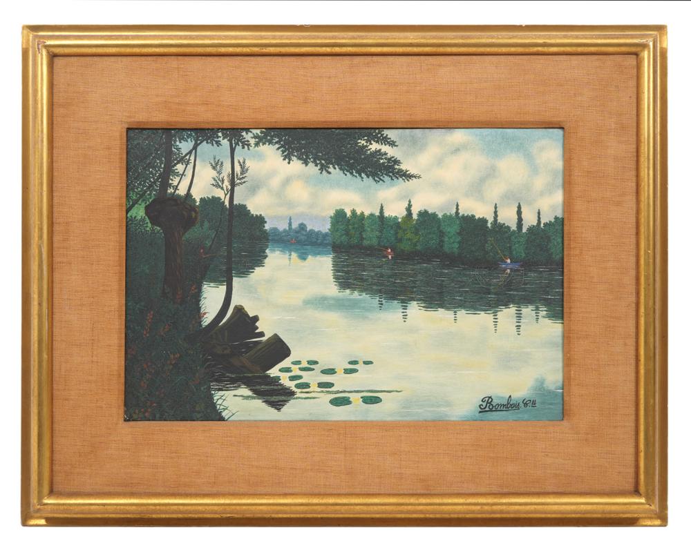 CAMILLE BOMBOIS COUNTRY RIVER SCENE