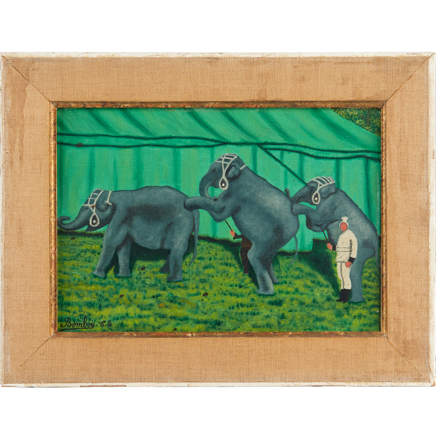 CAMILLE BOMBOIS, OIL ON CANVAS