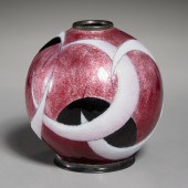 CAMILLE FAURE, ART DECO ENAMEL