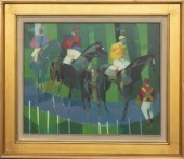 CAMILLE HILAIRE "PESAGE" OIL O