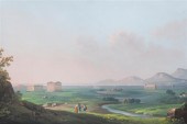 Camillo de Vito gouache 'I Tem