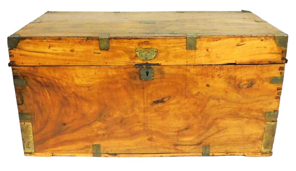 CAMPAIGN CHEST, ENGLISH, MID 19TH