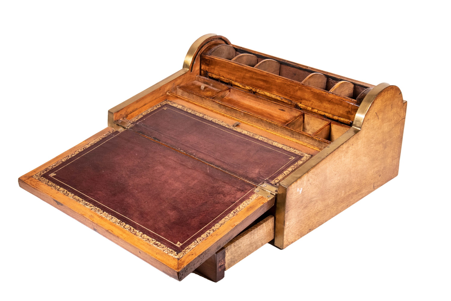 CAMPAIGN ROLL TOP WRITING BOX