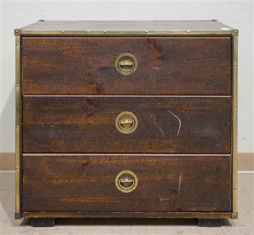 CAMPAIGN STYLE BRASS MOUNTED
