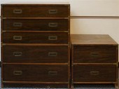 CAMPAIGN STYLE BRASS MOUNTED F