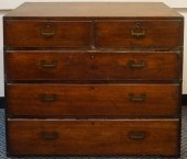 CAMPAIGN STYLE BRASS MOUNTED F