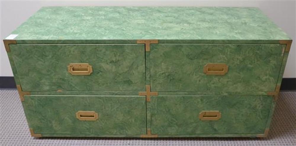 CAMPAIGN STYLE GREEN DECORATED
