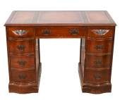 CAMPAIGN STYLE HAND CARVED LEA