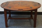 CAMPAIGN STYLE MAHOGANY FOLDIN