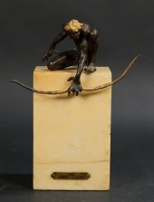 CAMPBELL G. PAXTON BRONZE OF N