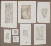 CAMPBELL PAXTON FRAMED ETCHING