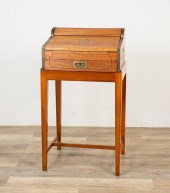 CAMPHOR WOOD AND BRASS CAMPAIG