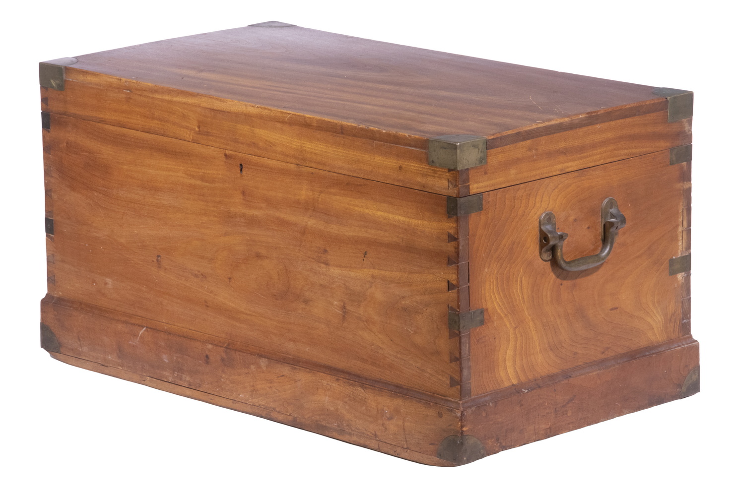CAMPHORWOOD SEA CHEST Vintage Brass