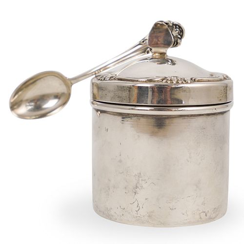 CAMUSSO STERLING JAM JAR &
