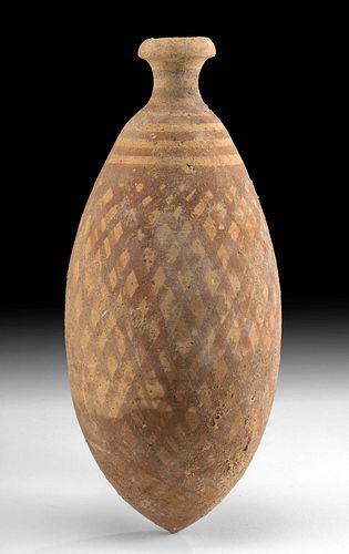 CANAANITE BICHROME ALABASTRON W/