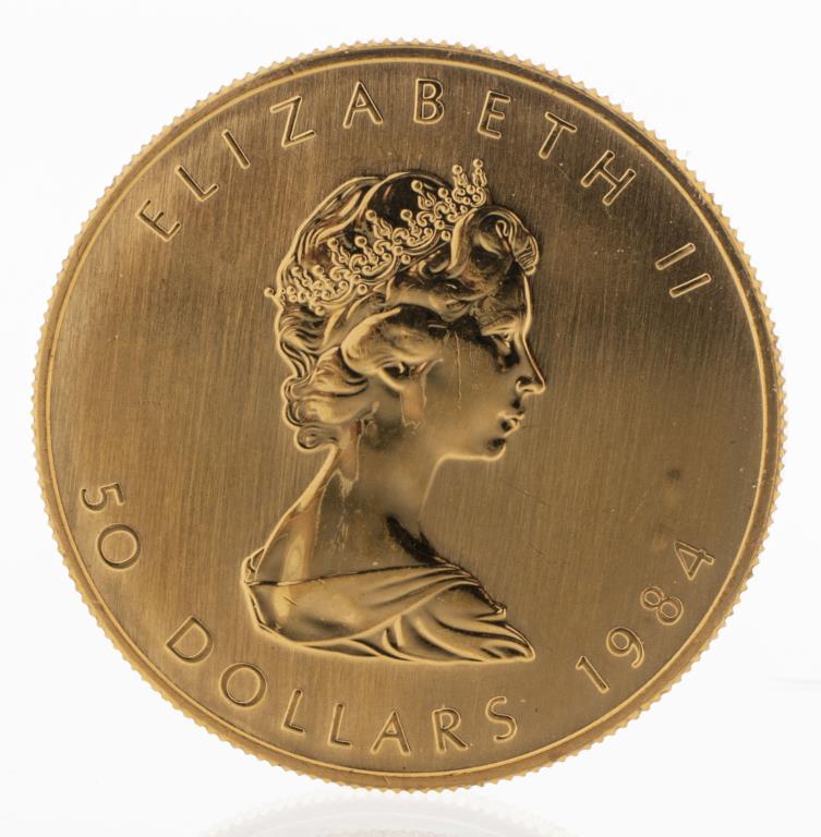 CANADA ELIZABETH II 50 DOLLARS 1984