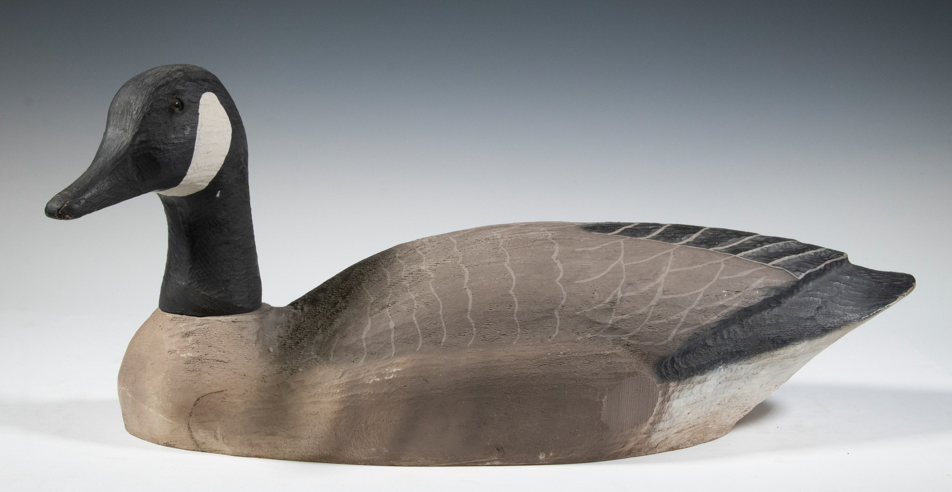 CANADA GOOSE DECOY Large Carved and