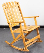 CANADIAN MAPLE FOLDING SLAT RO