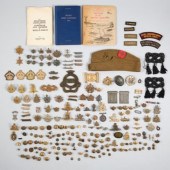 CANADIAN MILITARIAA large coll