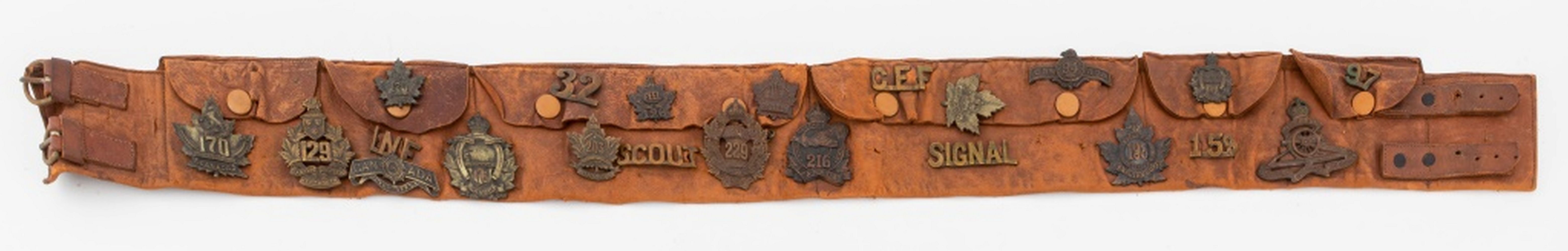 CANADIAN MILITARY SCOUT PINS, EARLY