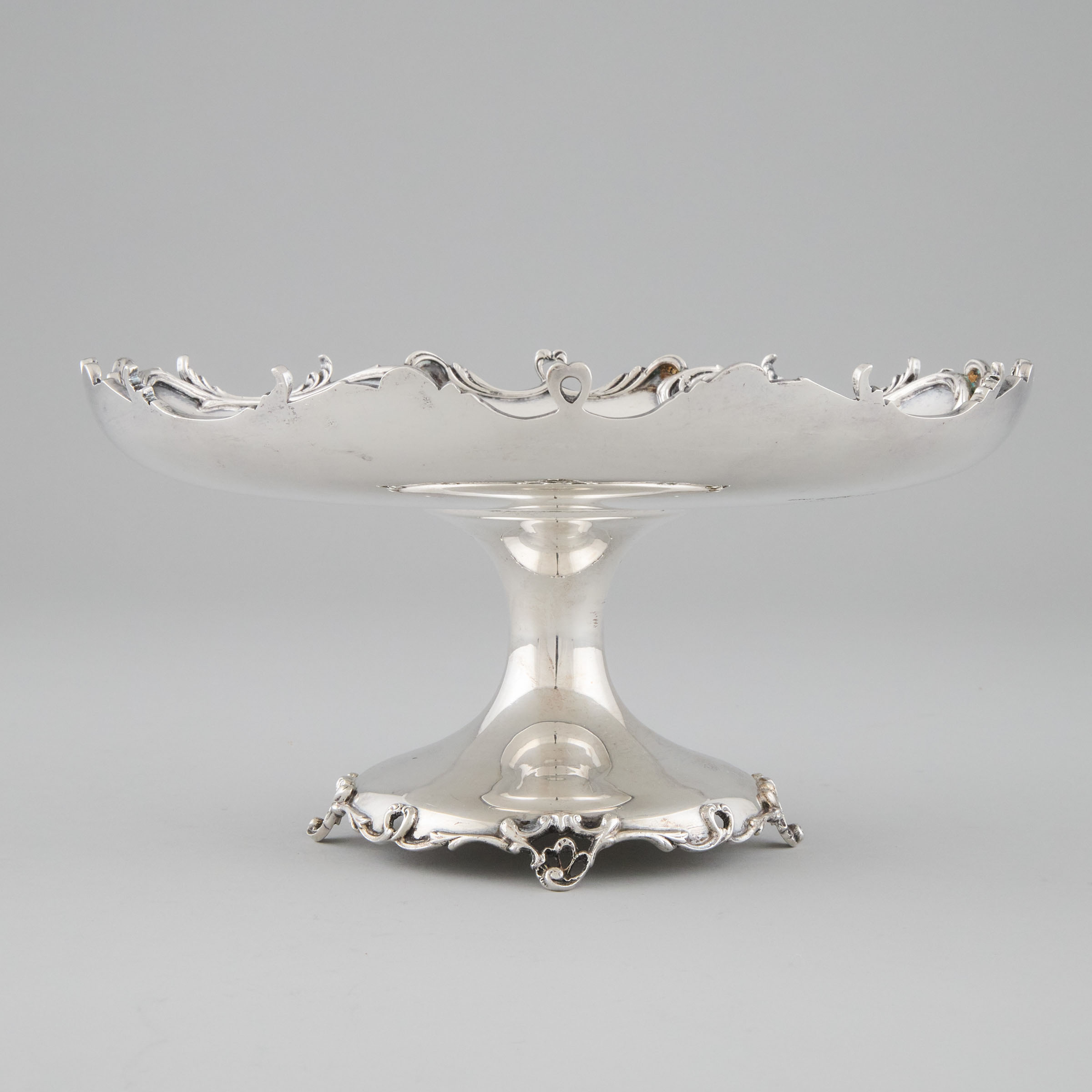 Canadian Silver Footed Comport,