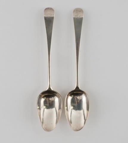 CANADIAN SILVER TABLE SPOONS,
