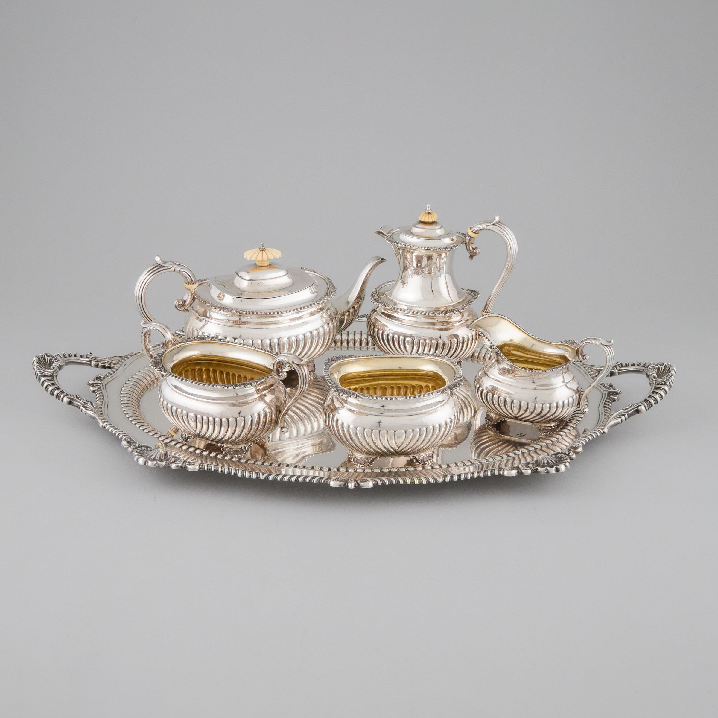 Canadian Silver Tea Service,