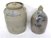 CANADIAN STONEWARE JUG S. SKIN
