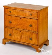 CANADIAN TIGER MAPLE CHEST OF
