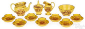 CANARY YELLOW TEA SERVICE<br>E