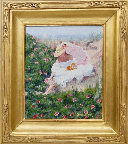 CANDACE LOVELY OIL ON LINEN