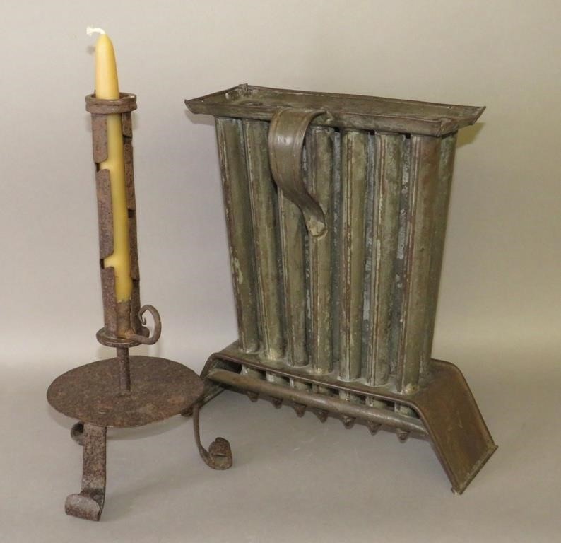 CANDLE LAMP & 14 HOLE CANDLE