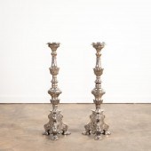 CANDLE PRICKET CONSOLE TABLE W
