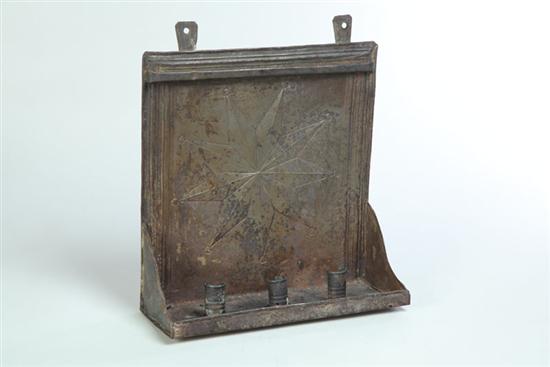 CANDLE SCONCE.  American  mid