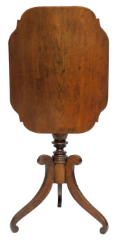CANDLE STAND, AMERICAN, C.1830