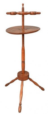 CANDLE STAND ON ADJUSTABLE SHA