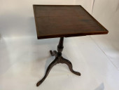 CANDLE STAND, TURNED CENTER PO